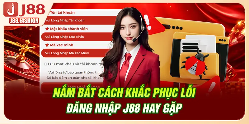 Nắm bắt cách khắc phục lỗi đăng nhập J88 hay gặp