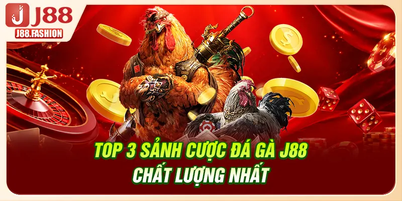 Top 3 sảnh cược đá gà J88 chất lượng nhất